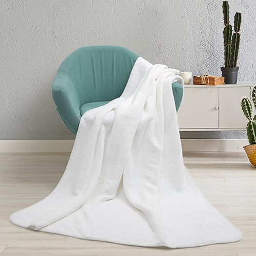 Coperta Minky per sublimazione - glitter oro