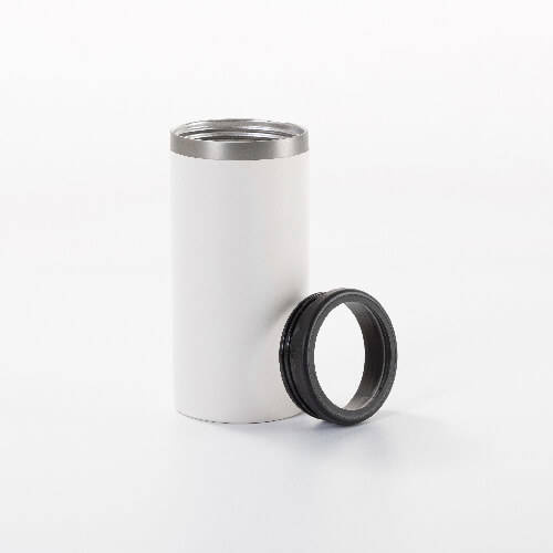 Raffreddatore per barattolo da 350 ml per sublimazione - bianco opaco