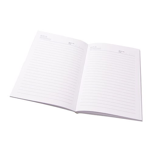 Quaderno A5 con copertina in cartone per sublimazione