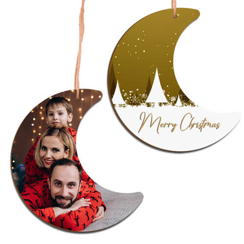 Pendente in MDF per sublimazione - luna