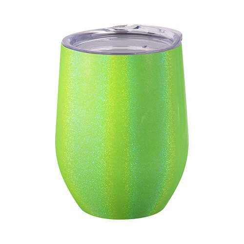 Tazza per vin brulè 360 ml per sublimazione - verde iridescente