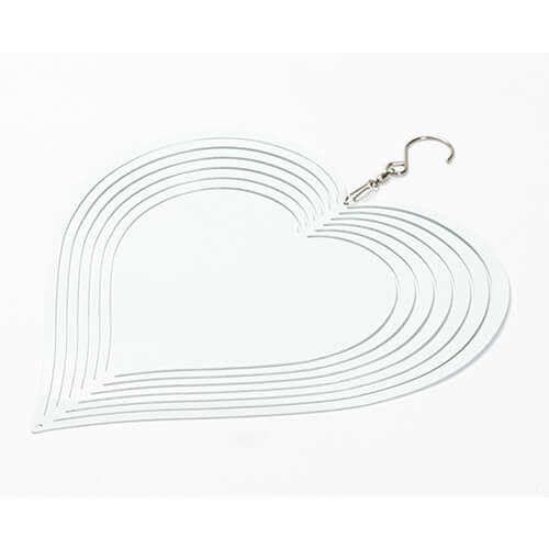 Wind Spinner 20 cm per sublimazione - cuore
