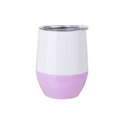 Tazza da vin brulè da 360 ml per sublimazione - bianco-viola