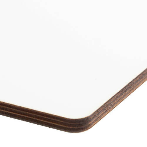 Foglio di compensato per sublimazione 20,3 x 30,5 cm - bianco