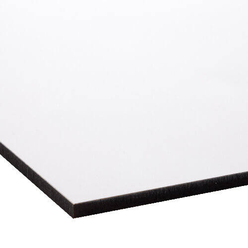 Foglio premium in fibra di legno per sublimazione 20,5 x 30,5 cm - bianco