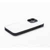 Custodia per sublimazione in gomma nera per iPhone 14 Pro Max