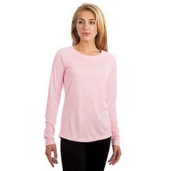 Maglietta Solar per la donna a maniche lunghe per Sublimazione – Pink Blossom