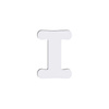 Lettera decorativa da MDF per sublimazione 10 cm I