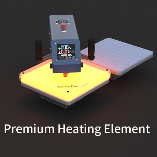 OtterPro Air Press Swing Dual 38 x 38 cm Seychelles Blue pressa piatta