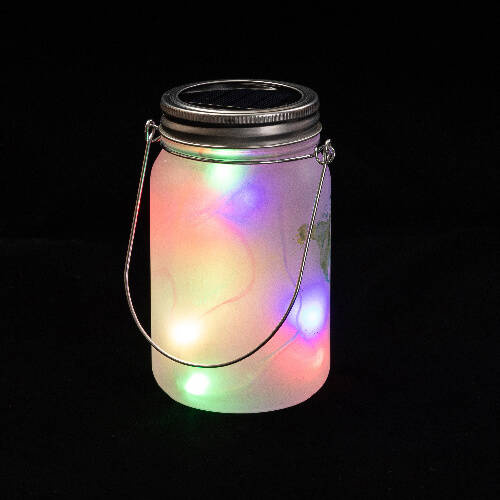 Lanterna da 450 ml con manico in metallo