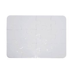 Puzzle di plastica 13 x 9,5 cm 12 elementi Trasferimento termico a sublimazione