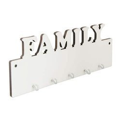 Cornice in MDF per la sublimazione – appendichiavi FAMILY