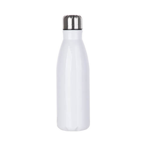 Flacone in alluminio da 650 ml per sublimazione - bianco