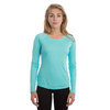 Maglietta Solar per la donna a maniche lunghe per Sublimazione – Water Blue