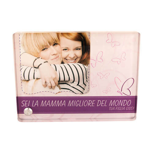 Cornice in acrilico 16 x 12 cm per sublimazione