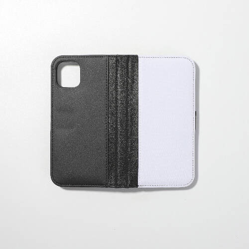 Custodia in pelle per sublimazione per iPhone 11 Pro Max - Nera