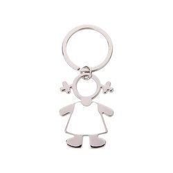 Portachiavi " Girl" per la sublimazione