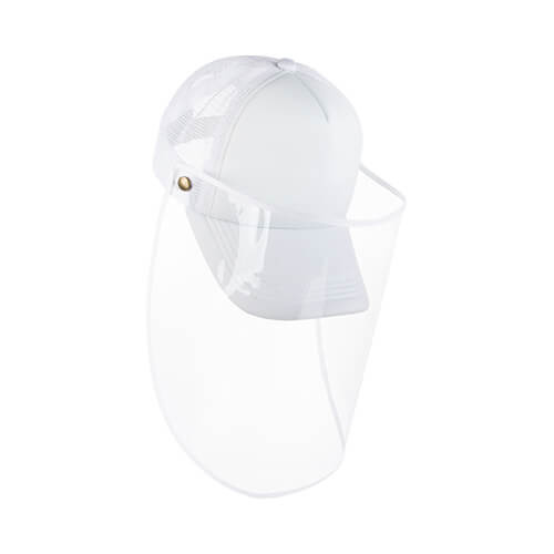 Visiera per sublimazione - bianca