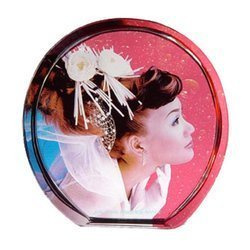 Foto cristallo da tavolo cerchio modello SJ32