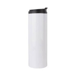 Borraccia in acciaio inossidabile da 500 ml per sublimazione - bianco