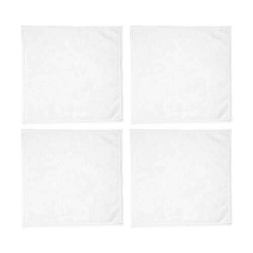 Set di 4 asciugamani 30 x 30 cm per sublimazione