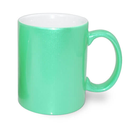 Tazza ALU, verde chiaro Sublimazione Termostampa