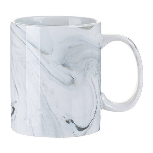 Tazza 330 ml per sublimazione - marmo Grigio