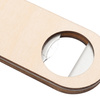 Apribottiglie in acciaio inox e legno per sublimazione