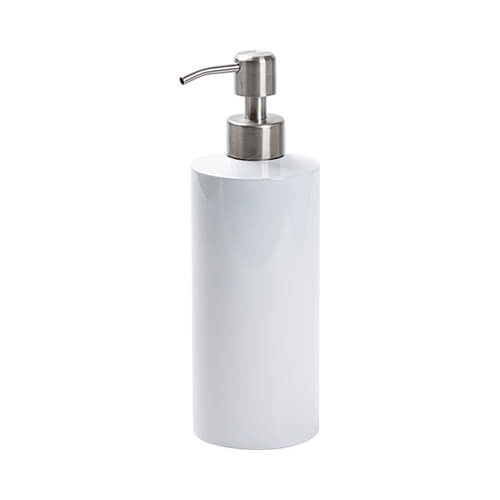 Dispenser di sapone in acciaio inossidabile a sublimazione - bianco