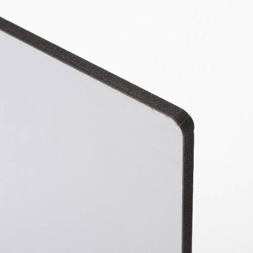 Pannello in fibra per sublimazione 20 x 20 x 0,6 cm - 2 pz. - dorso nero