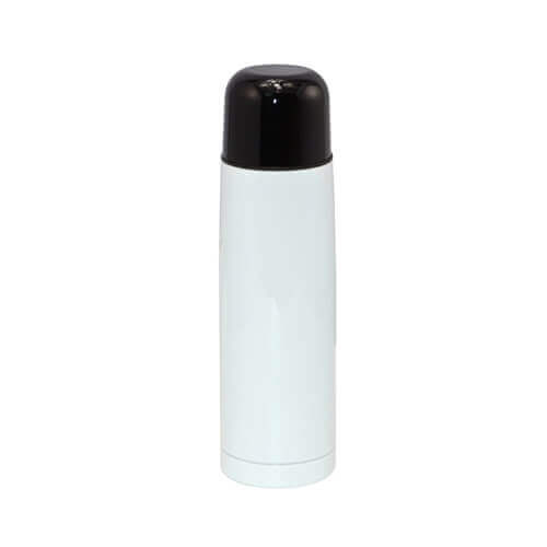 Thermos bianco in metallo 500 ml da sublimare