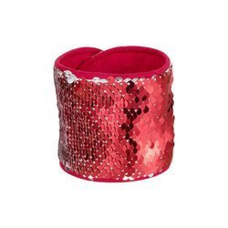 Braccialetto per mano con paillettes per sublimazione - rosso