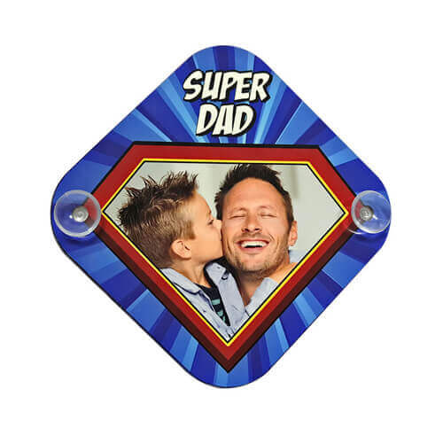 Piastra in MDF con ventose - quadrate - per sublimazione