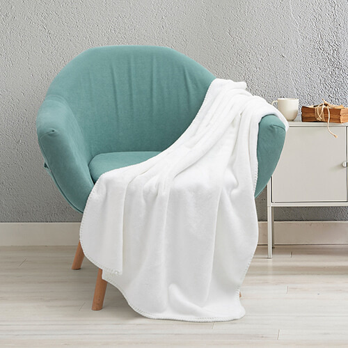 Coperta Minky per sublimazione - glitter argento