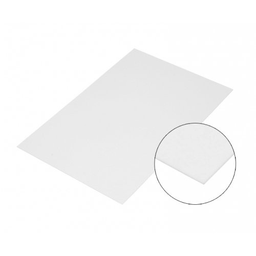 Lastra in alluminio ultra bianca lucida 40 x 60 cm Sublimazione Trasferimento termico