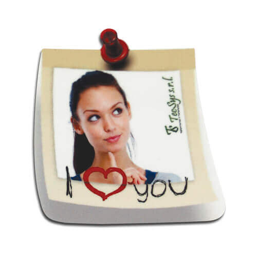 Cornice per foto in MDF con magnete - card - Trasferimento termico a sublimazione