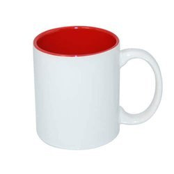 Tazza 330 ml con l'interno rosso Sublimazione Termostampa