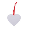 Pendente cuore di feltro - Stampa sublimatica a trasferimento termico