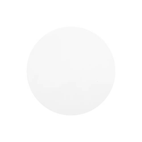 Piastra in alluminio ∅ 5 per gingillo a sublimazione