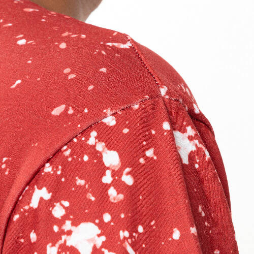 T-shirt Cotton-Like Bleached Starry Red per sublimazione