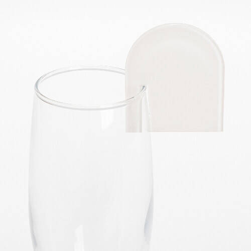 Gancio in vetro acrilico per sublimazione - arco