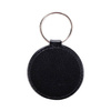 Portachiavi in pelle per la sublimazione - cerchio