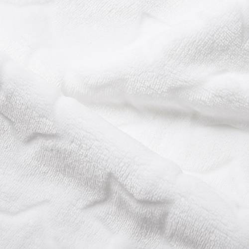 Coperta Minky con stelle per sublimazione - bianca