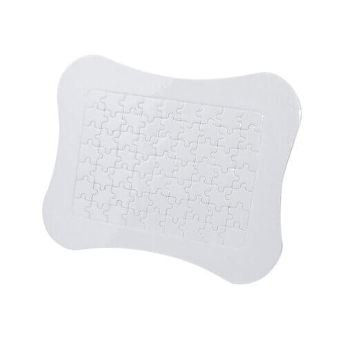 Cornice puzzle di cartone 25 x 20 cm 63 elementi Trasferimento termico a sublimazione