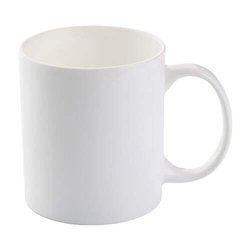 Tazza in porcellana, bianco 330 ml Sublimazione Termostampa