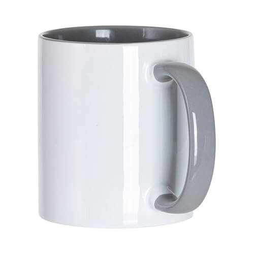 Tazza FUNNY grigia per sublimazione