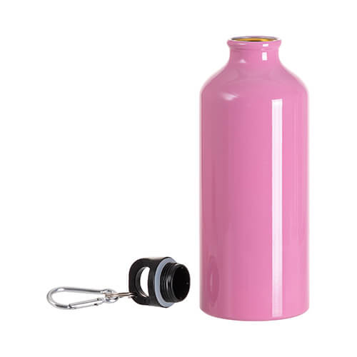 Bottiglia da viaggio da 1700 ml in acciaio inox con manico - bianco