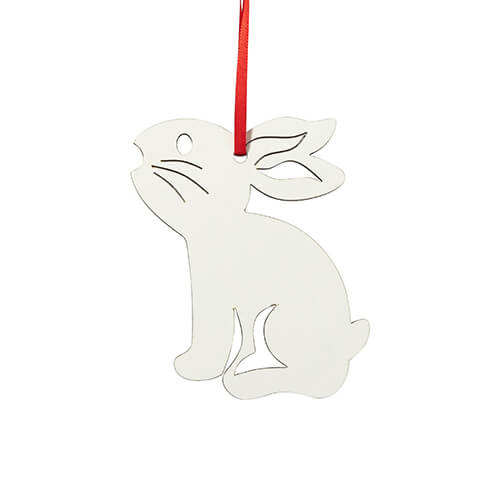 Pendente in MDF su un lato per sublimazione - lepre