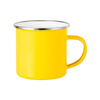 Tazza in metallo 360 ml Sublimazione Termostampa - giallo