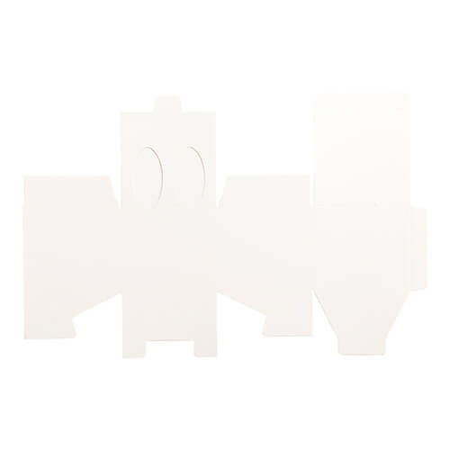 Confezione decorativa con orecchie da coniglio per sublimazione - 9 x 9 x 13 cm